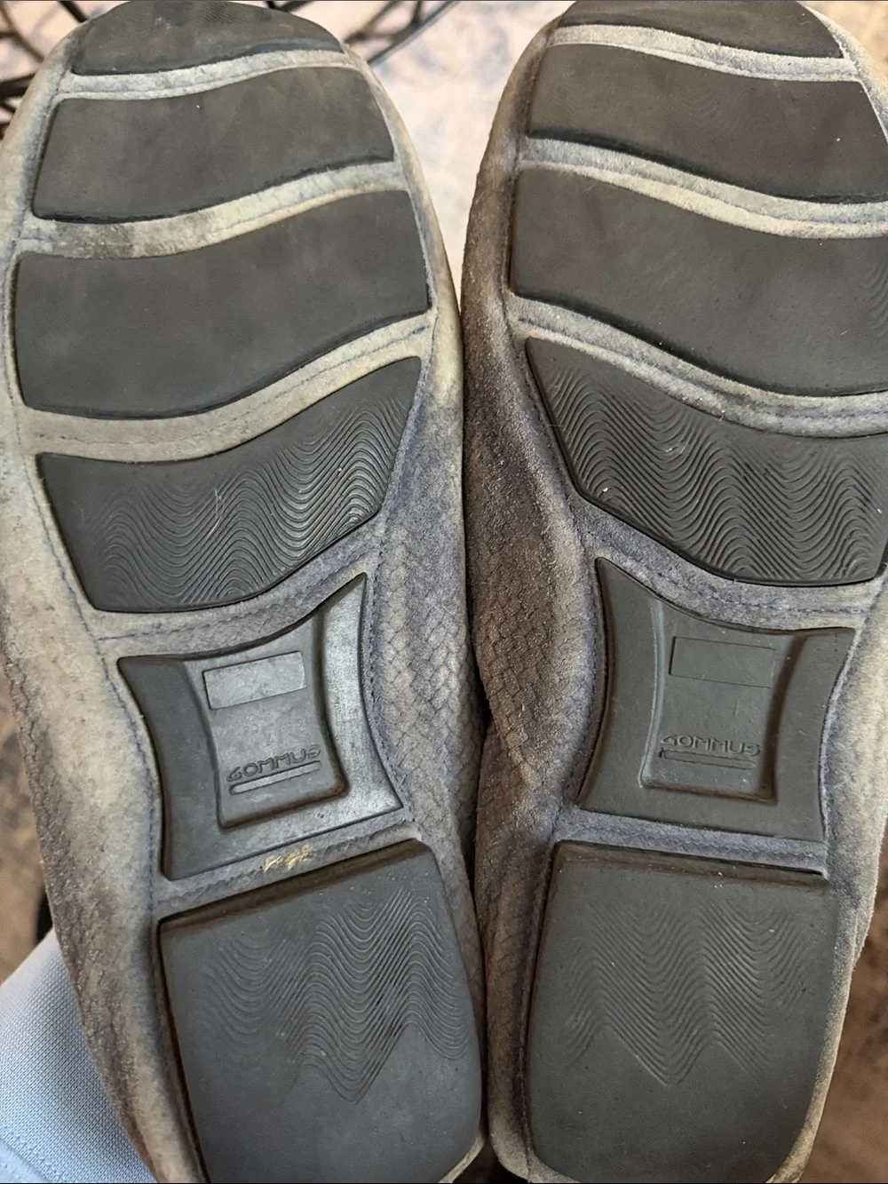Gommus Men's Penny Loafers in Slate Gray